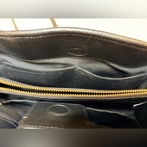 Coach Black and Bronze Satchel - Picture 10 of 15